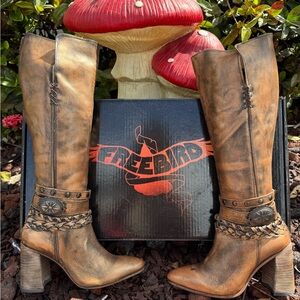 Freebird Juniper Bronze Cowboy Boots